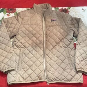 Simply Southern Women's Beige Quilted Puffer Jacket